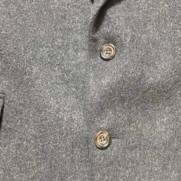 Cashmere Mans Gray Jacket 46R Business Work Blazer Joseph & Lyman Bloomingdale’s - Picture 2 of 16